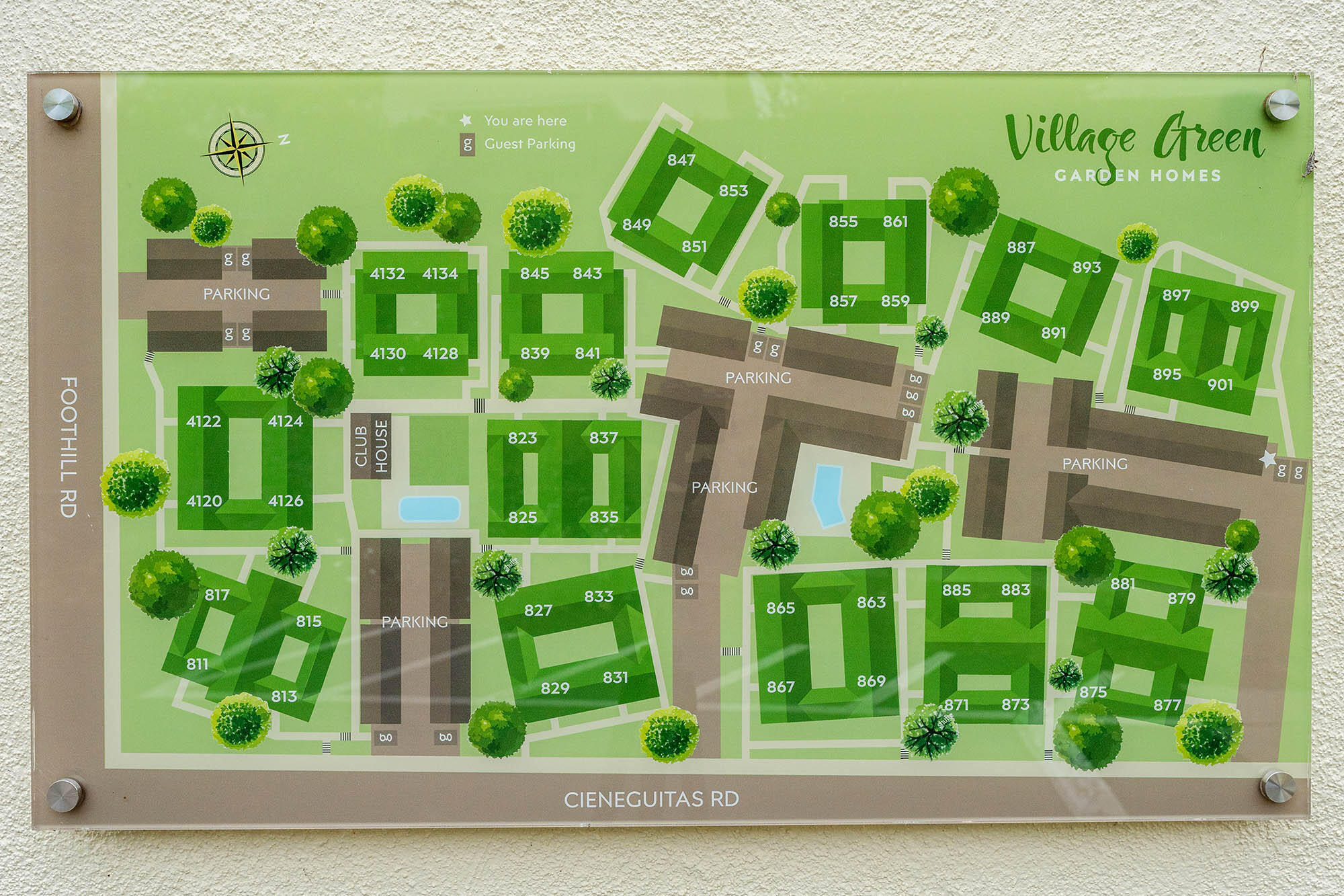 875 Cieneguitas Road Santa Barbara, CA 93110 - Photo 32 of 39 Village Green map