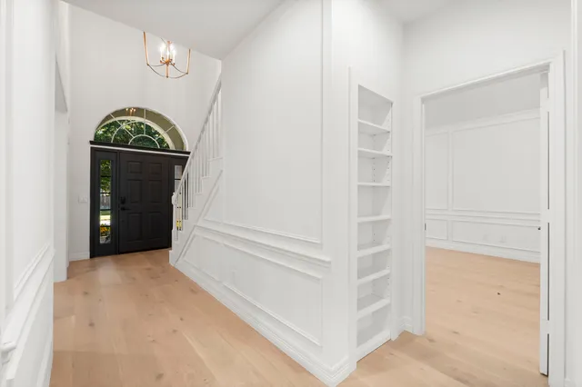 a backyard of a house