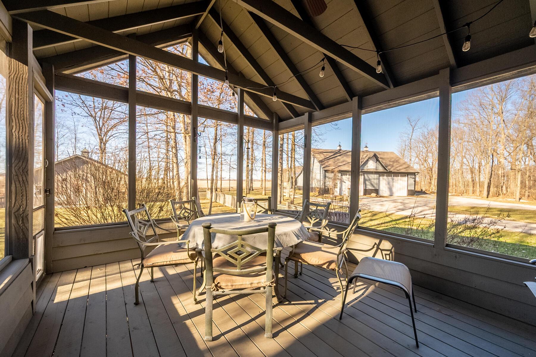 500 Coover Road Delaware, OH 43015 - Photo 16 of 102 Screened Back Porch