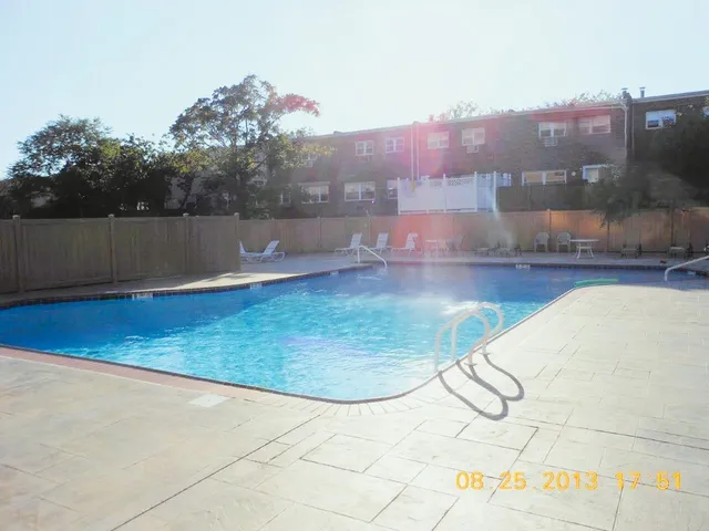 a view of a swimming pool