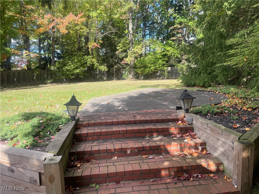 1161 Ledgeview Road Macedonia, OH 44056 - Photo 4 of 4 View of yard featuring a patio