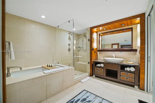 a swimming pool with outdoor seating and yard