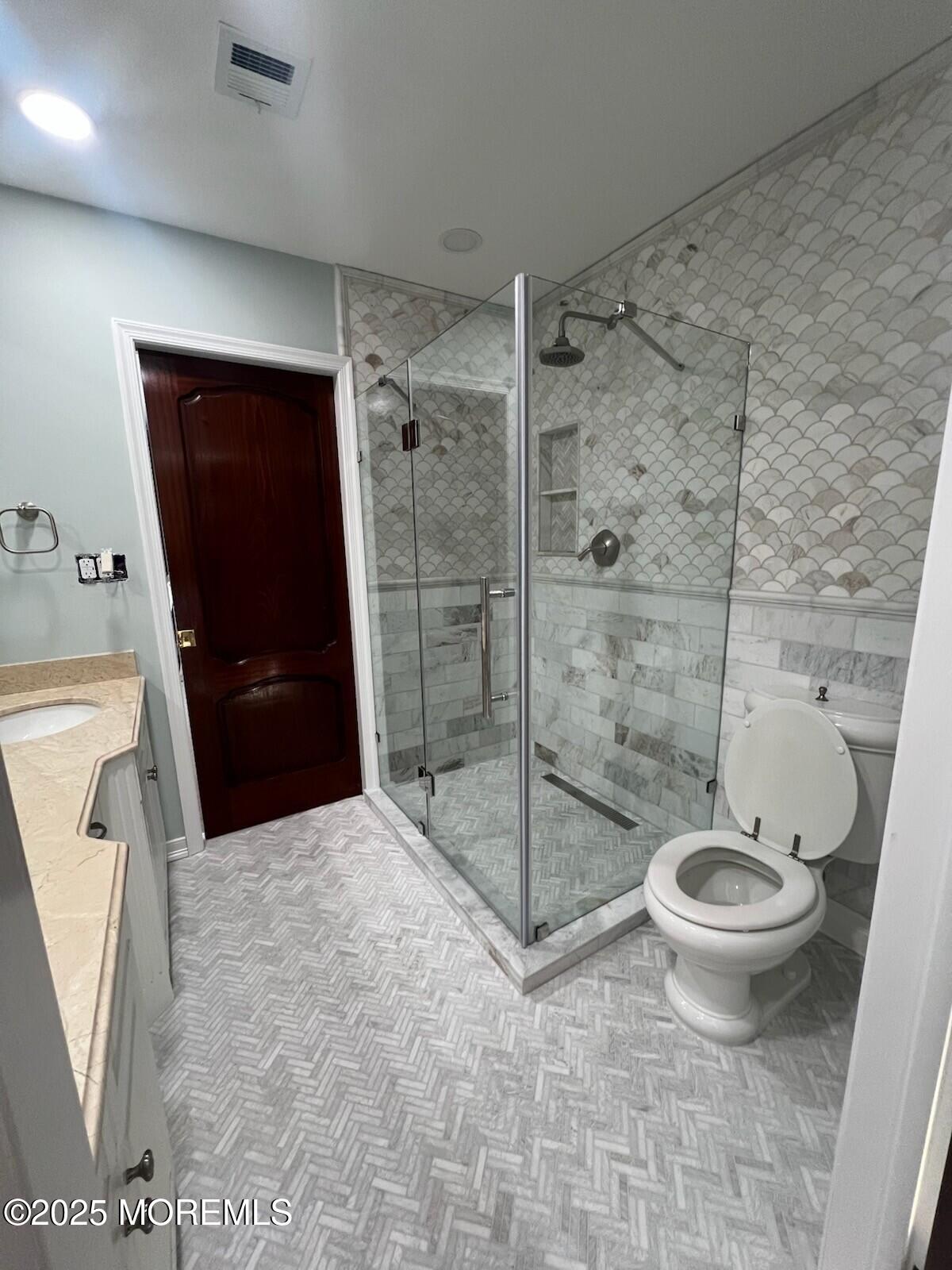 220 Pointe Drive Mantoloking, NJ 08738 - Photo 19 of 30 a bathroom with a toilet and a shower