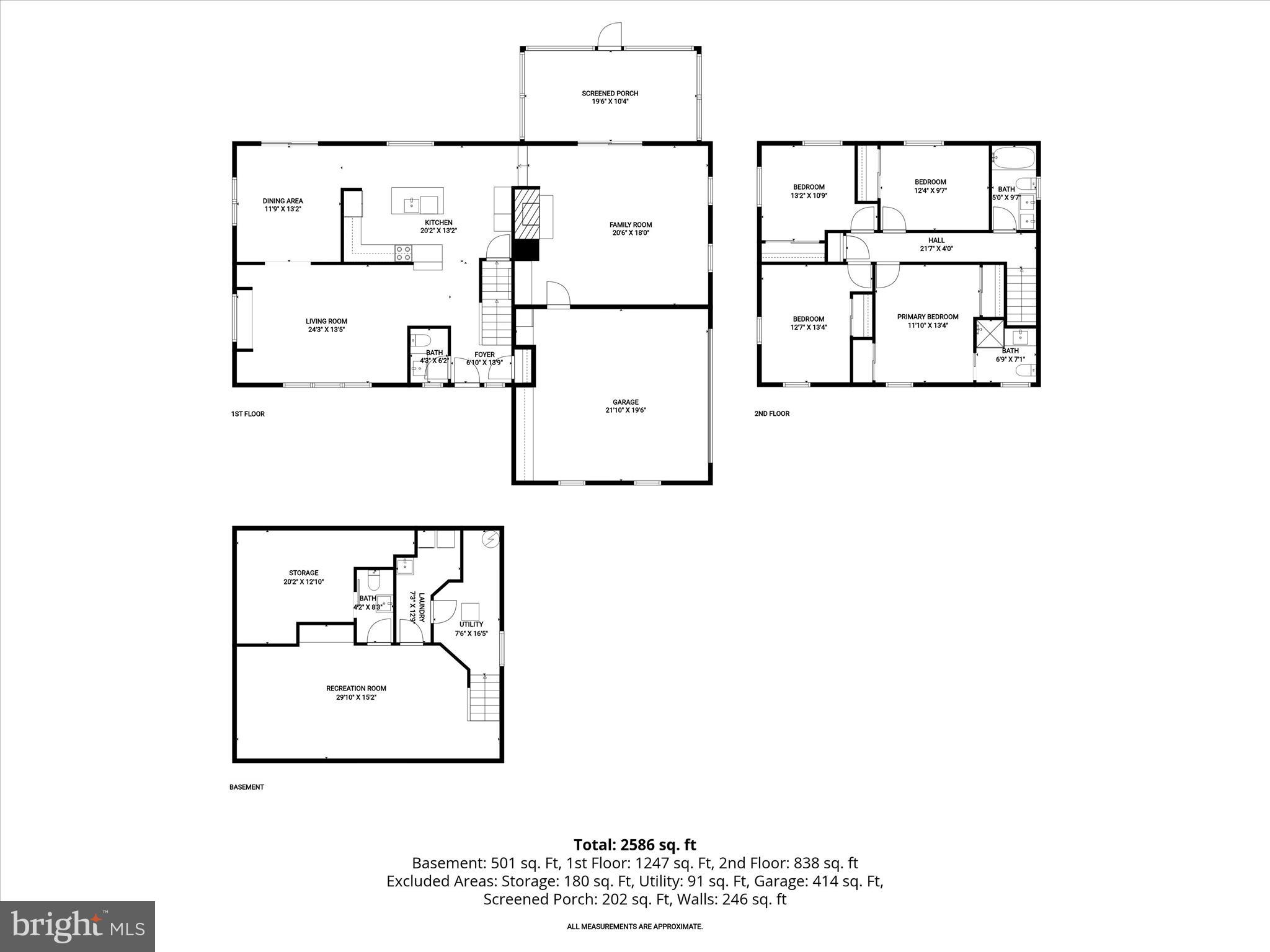 2508 Whitt Road Kingsville, MD 21087 - Photo 74 of 74 Combined Floor Plans