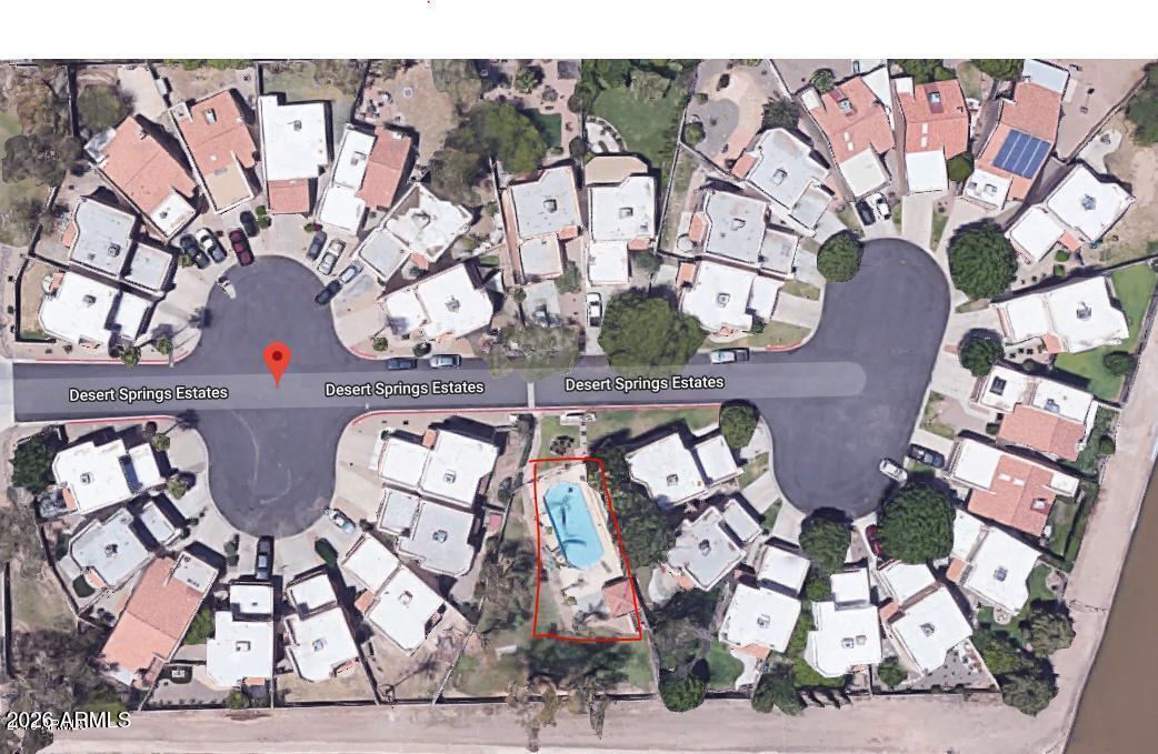 1229 North Alma School Road, Unit 1 Mesa, AZ 85201 - Photo 37 of 38 an aerial view of a entryway