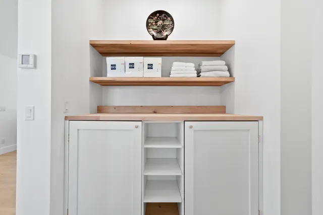 a view of a stove top oven