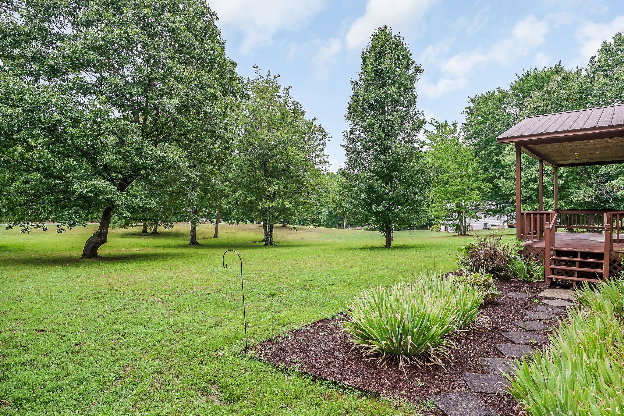 569 Robs Road Grimsley, TN 38565 - Photo 25 of 40 a view of a backyard with wooden fence