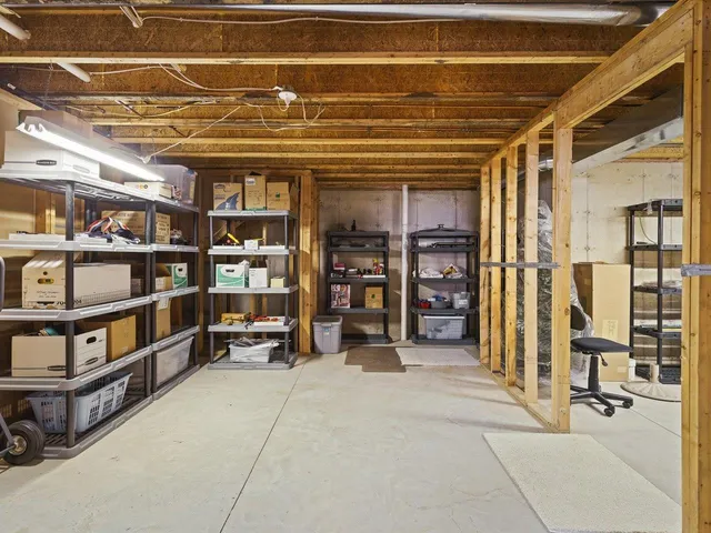 a view of a storage & utility room