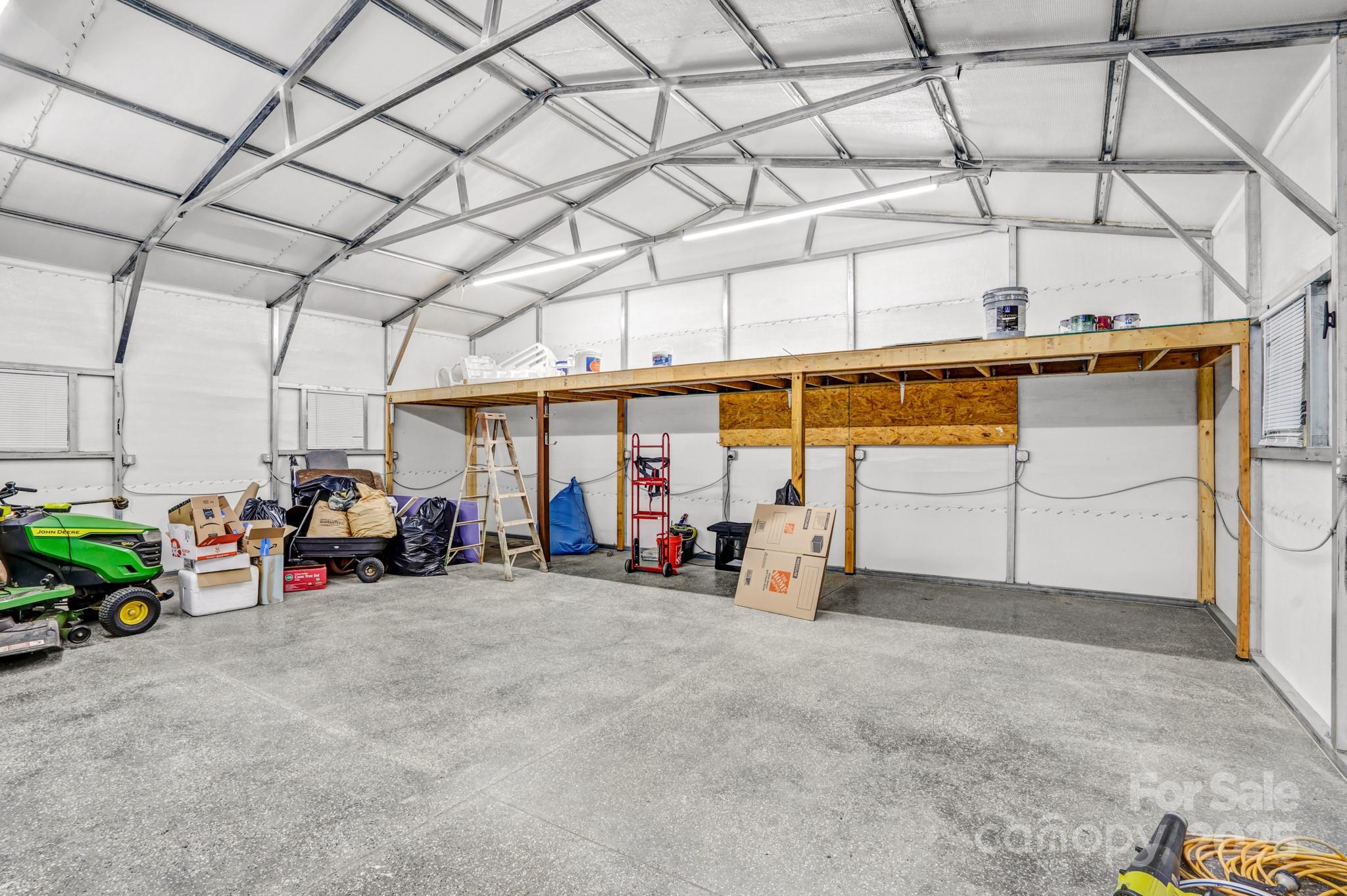165 Kimball Loop China Grove, NC 28023 - Photo 43 of 48 a view of a garage with parked cars