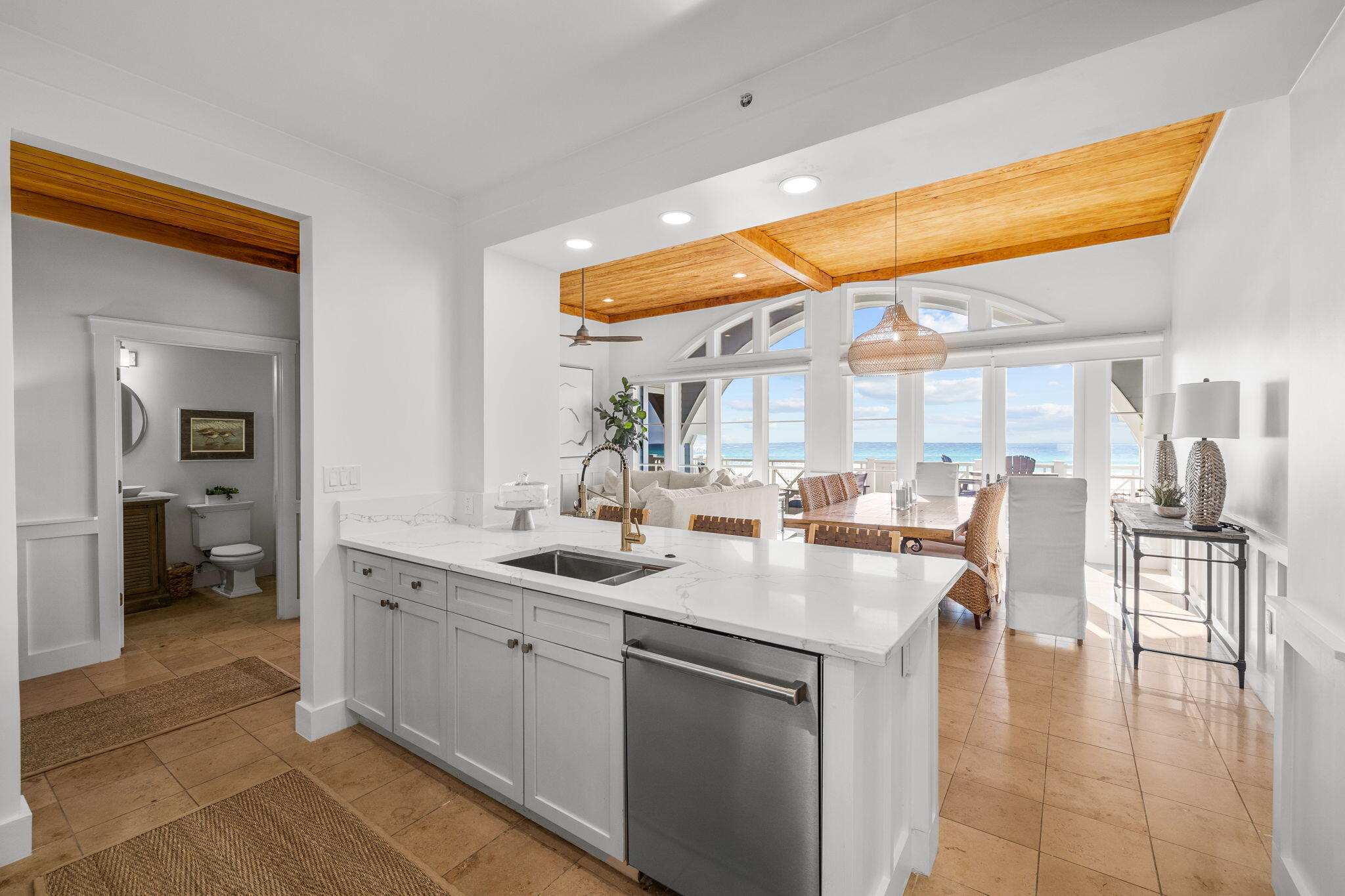 429 Bridge Lane, Unit 324A Inlet Beach, FL 32461 - Photo 14 of 59 Kitchen Gulf Views