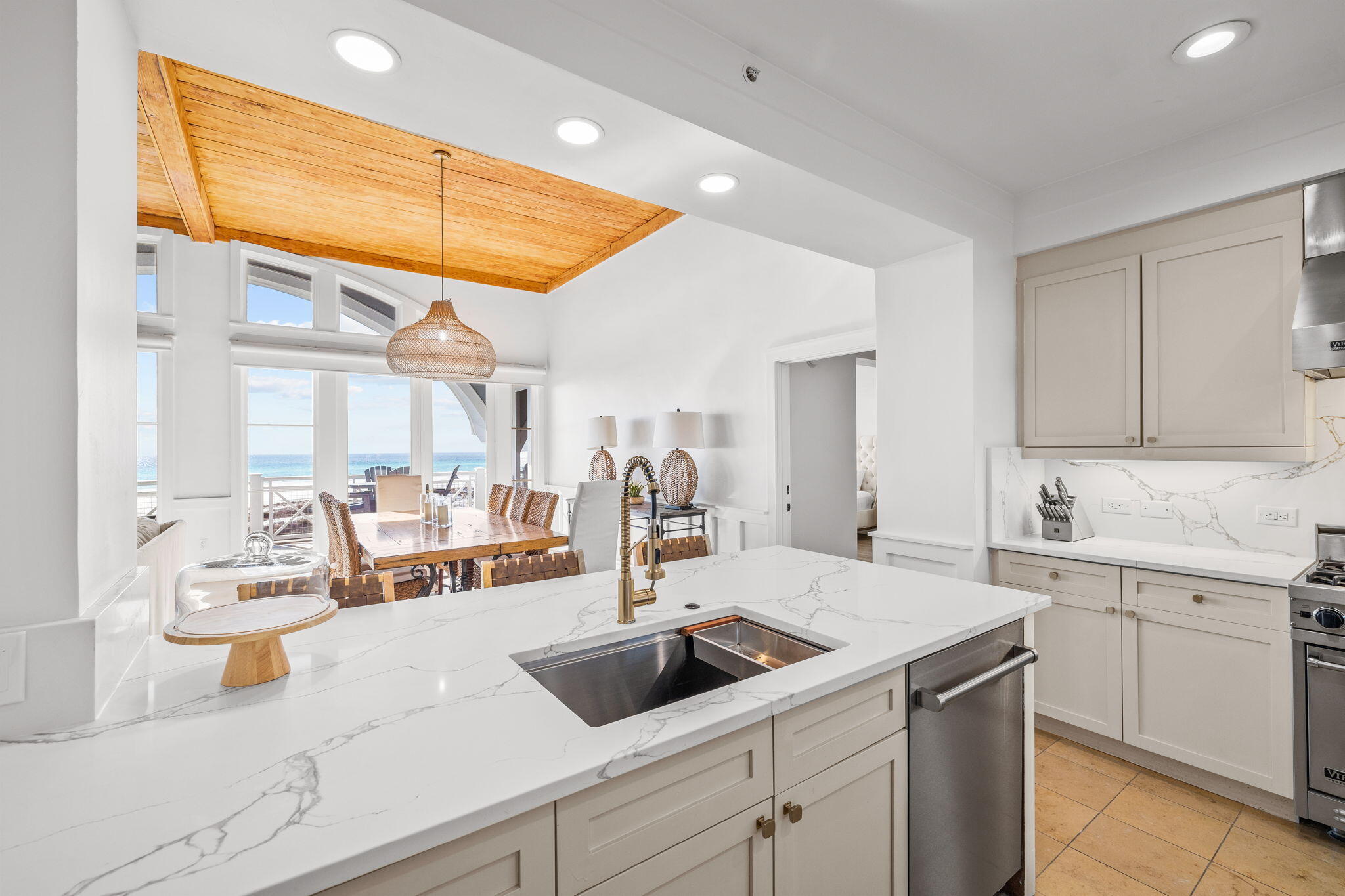 429 Bridge Lane, Unit 324A Inlet Beach, FL 32461 - Photo 15 of 59 Kitchen Gulf Views