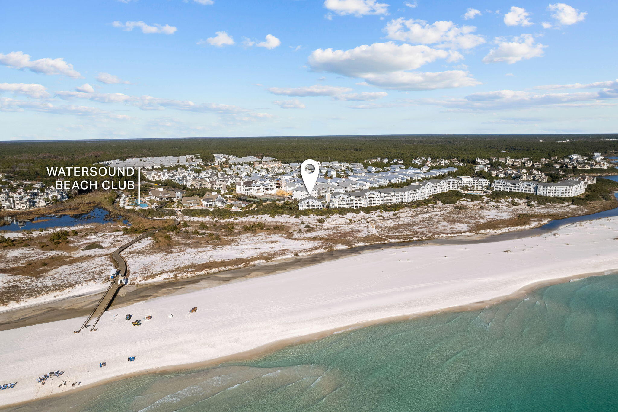 429 Bridge Lane, Unit 324A Inlet Beach, FL 32461 - Photo 59 of 59 Condo Location on The Gulf