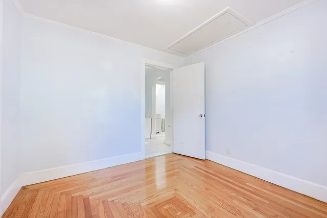 a view of empty room