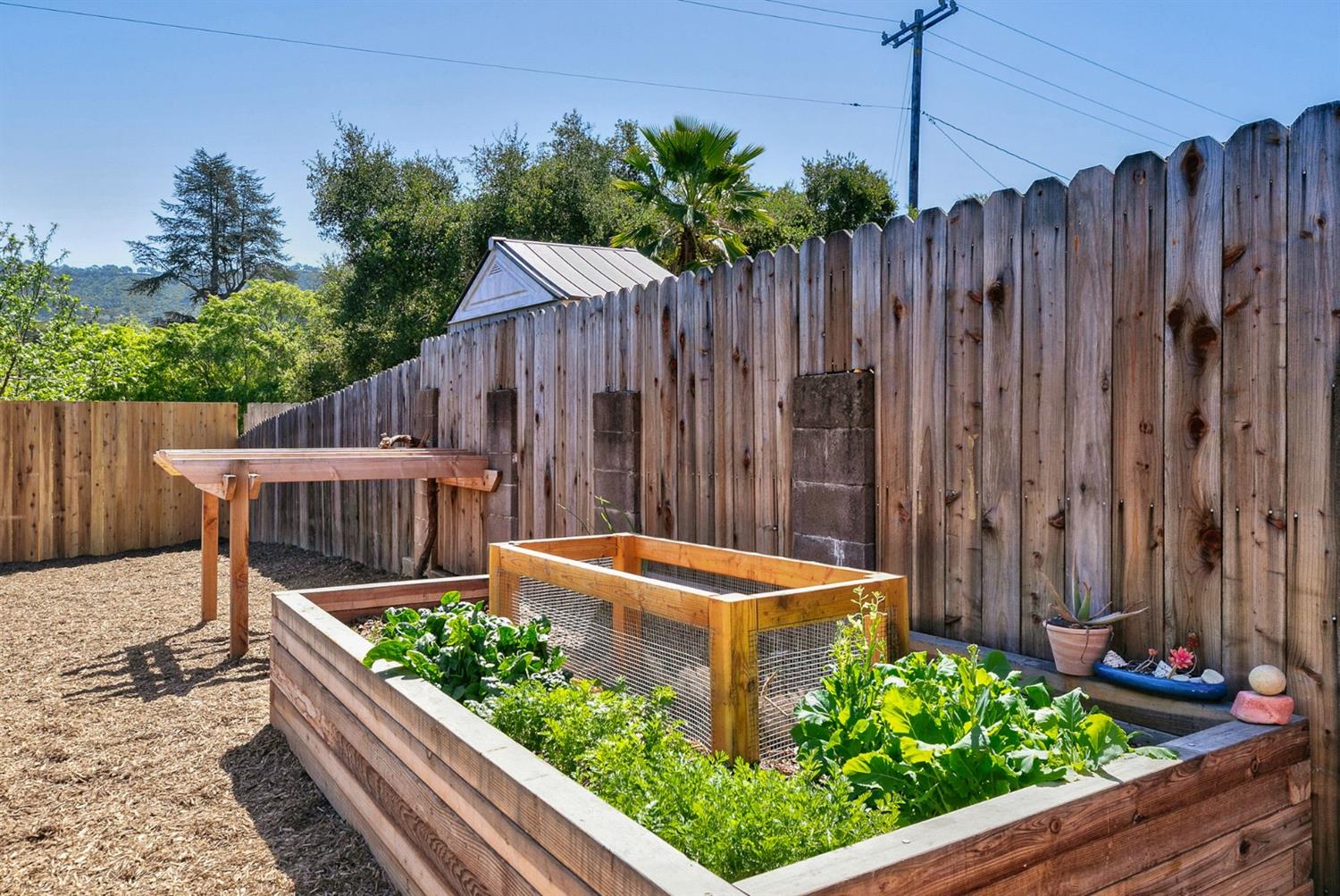 668 Spring Street Oak View, CA 93022 - Photo 24 of 24 a garden view with a seating space