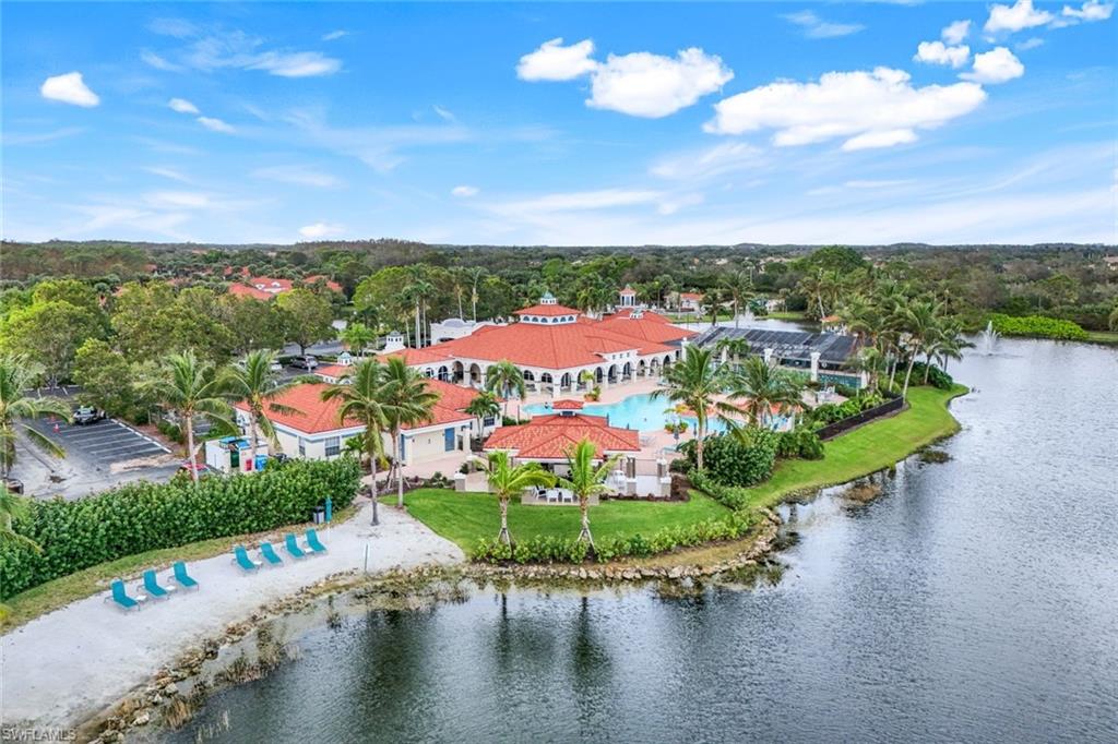 23711 Old Port Road, Unit 101 Estero, FL 34135 - Photo 24 of 30 Aerial view featuring a water view