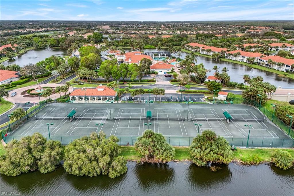 23711 Old Port Road, Unit 101 Estero, FL 34135 - Photo 29 of 30 Bird's eye view featuring a water view