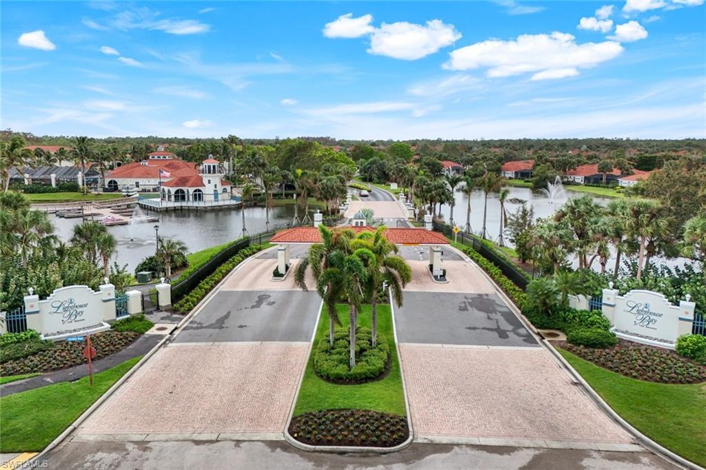 23711 Old Port Road, Unit 101 Estero, FL 34135 - Photo 30 of 30 Birds eye view of property with a water view
