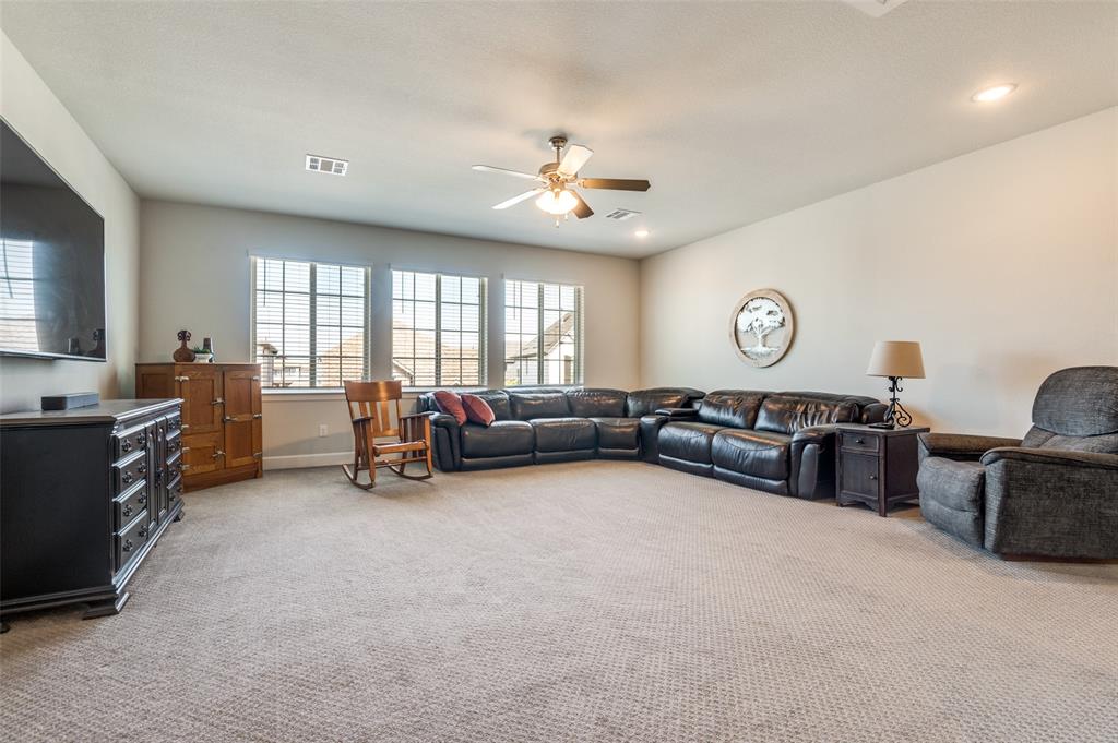 4724 Raspberry Spar Court Arlington, TX 76005 - Photo 28 of 30 a living room with furniture and a large window