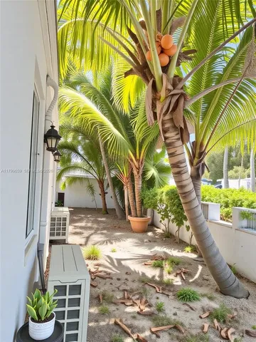 a view of swimming pool with a yard