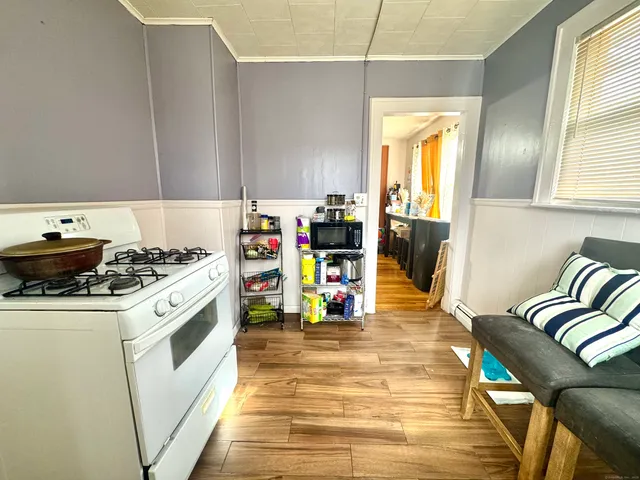 a utility room with washer and dryer