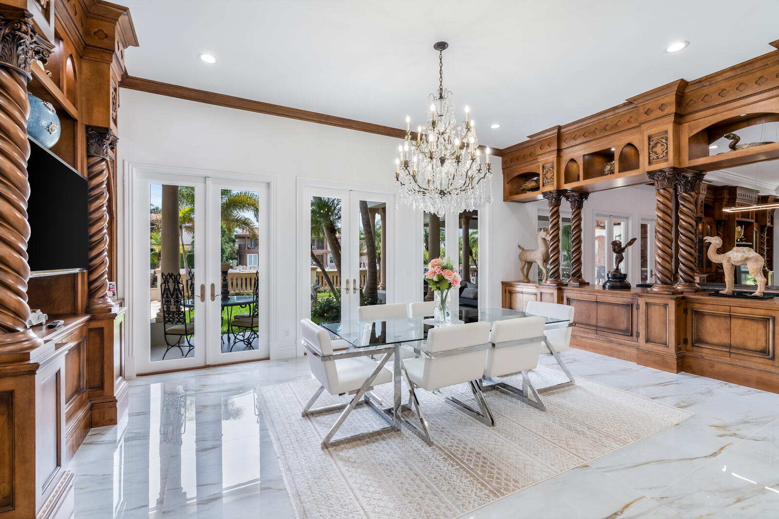 700 Northeast 45th Road Boca Raton, FL 33431 - Photo 17 of 62 a view of a livingroom with furniture and chandelier