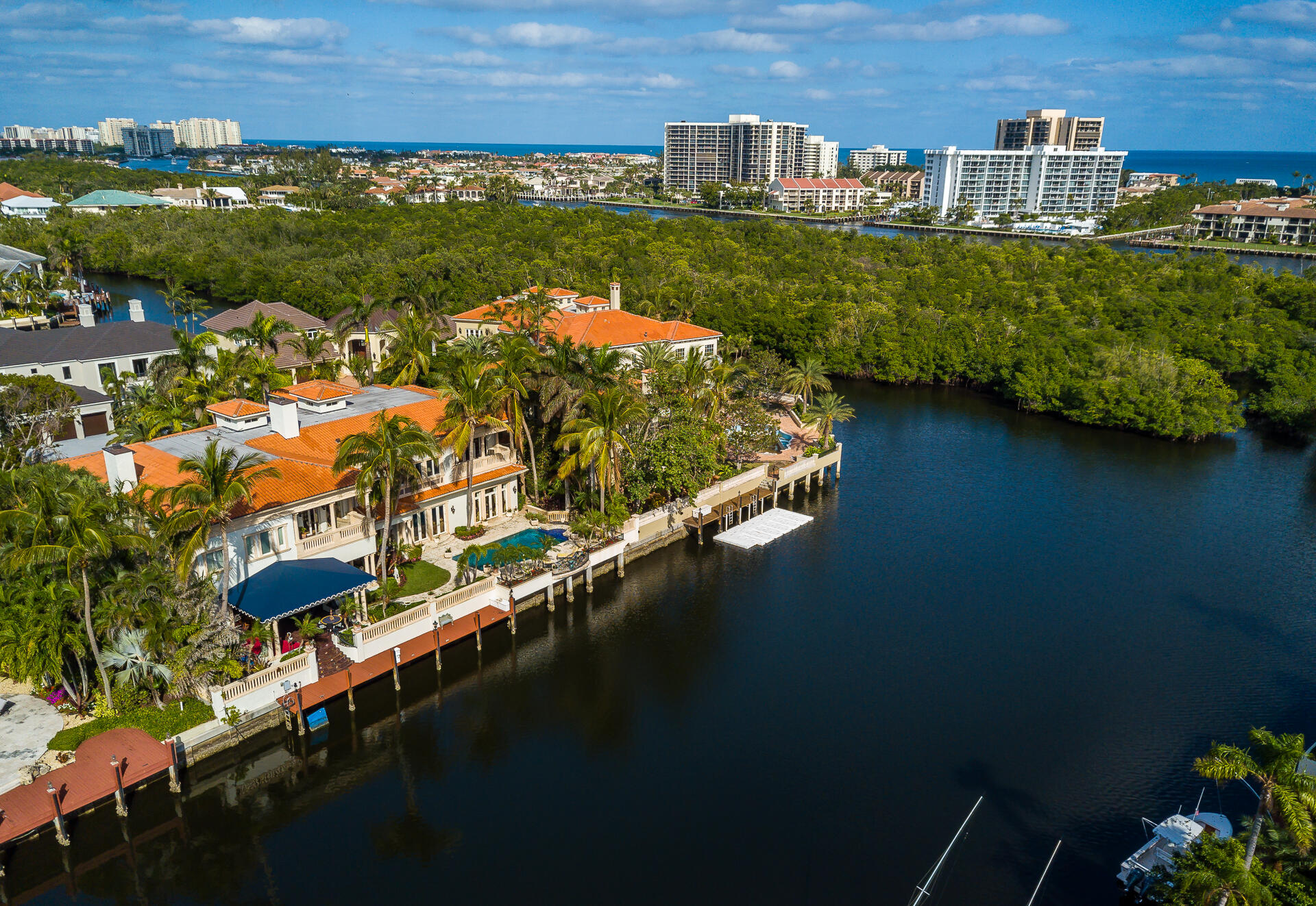 700 Northeast 45th Road Boca Raton, FL 33431 - Photo 57 of 62 a view of a lake with a city
