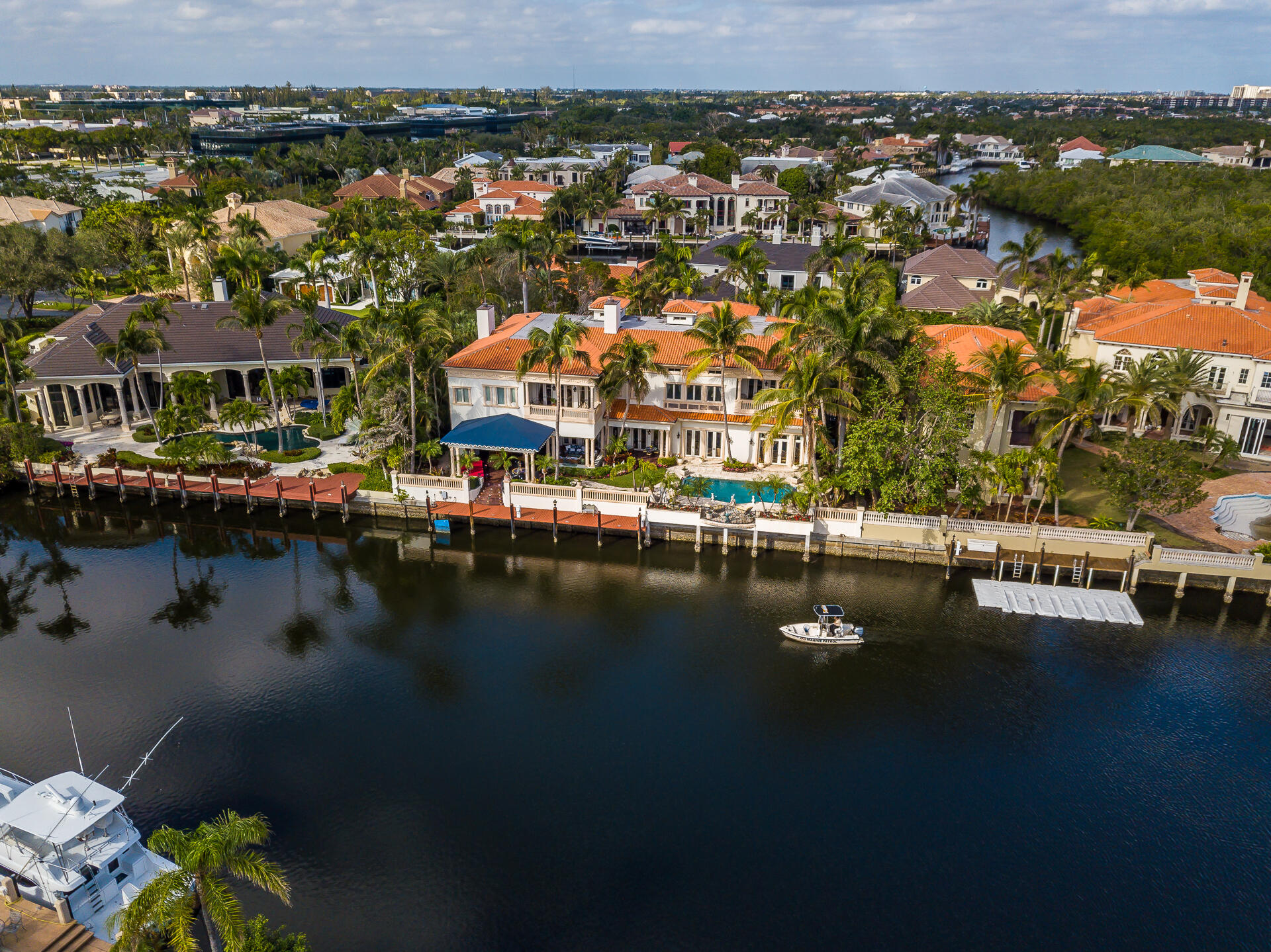 700 Northeast 45th Road Boca Raton, FL 33431 - Photo 60 of 62 an aerial view of residential houses with outdoor space