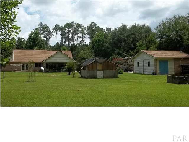 5462 Pine Barron Road Milton, FL 32570 - Photo 19 of 24 Another View of Rear Yard