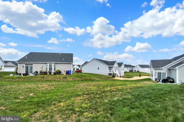 a front view of house with yard