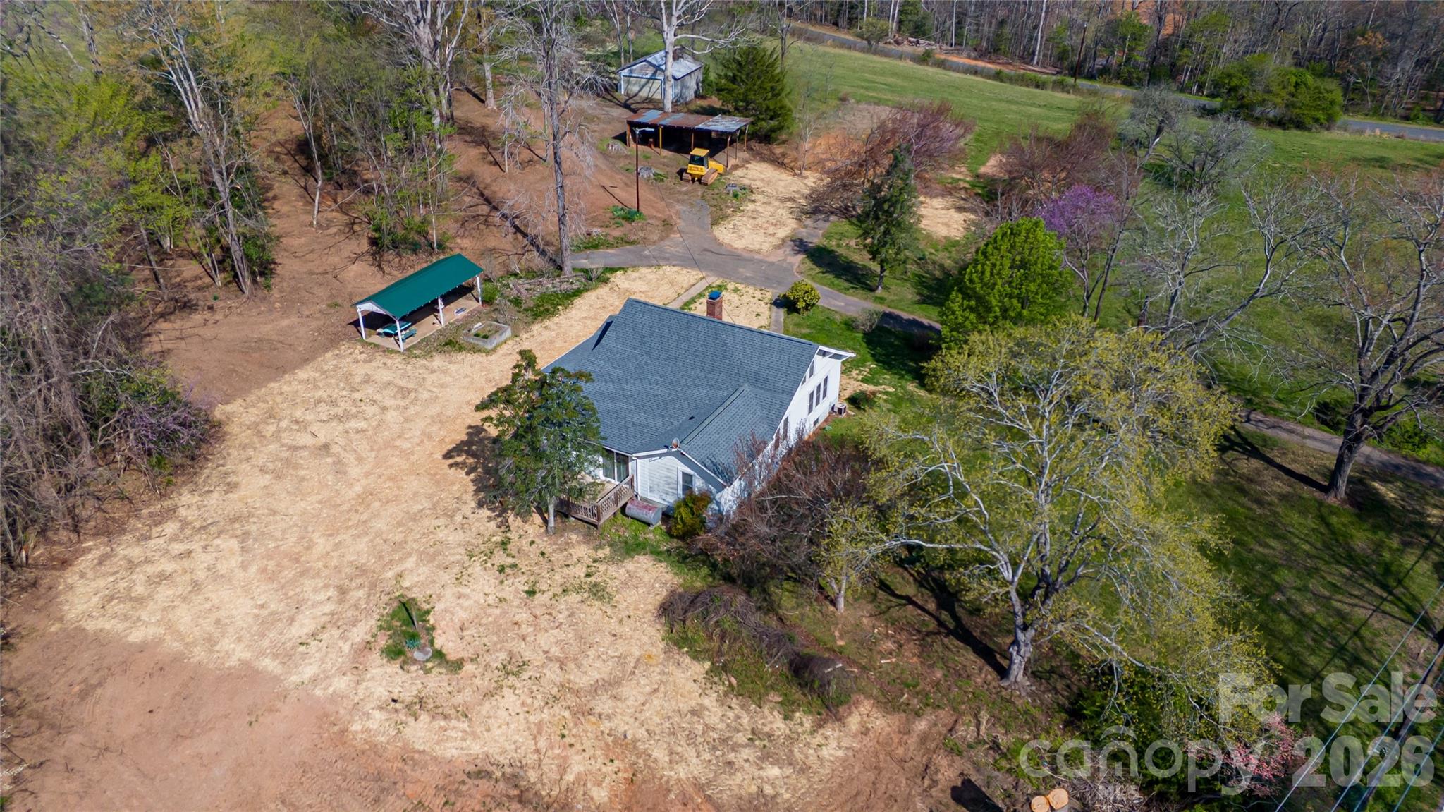 761 Amherst Road Morganton, NC 28655 - Photo 8 of 31 an aerial view of a house with a yard
