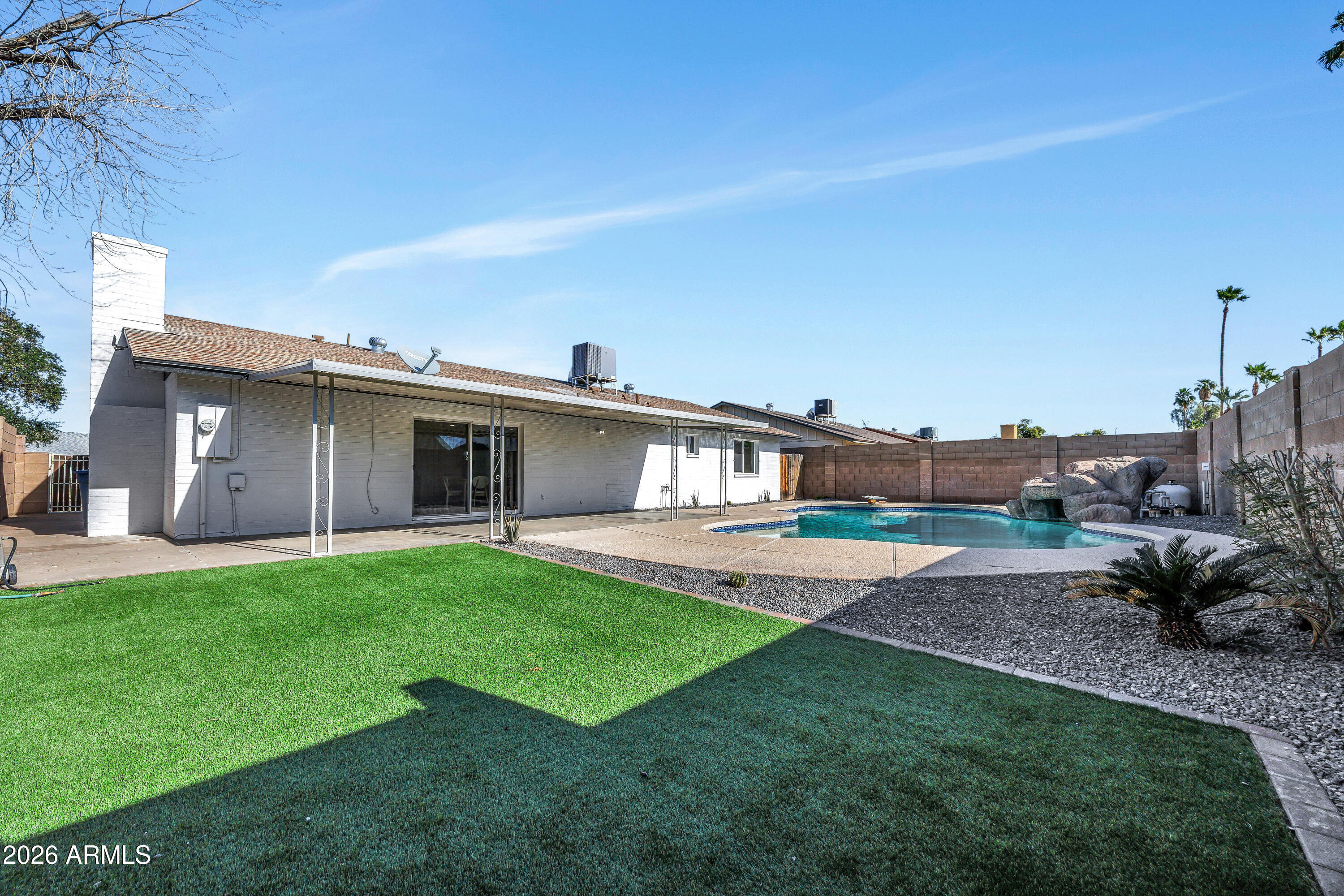 2123 East Radcliffe Drive Tempe, AZ 85283 - Photo 21 of 25 a house view with a garden space