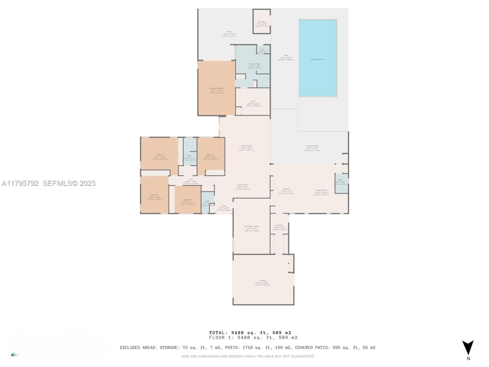 13494 Stirling Road Southwest Ranches, FL 33330 - Photo 79 of 79 Approximate Measurements