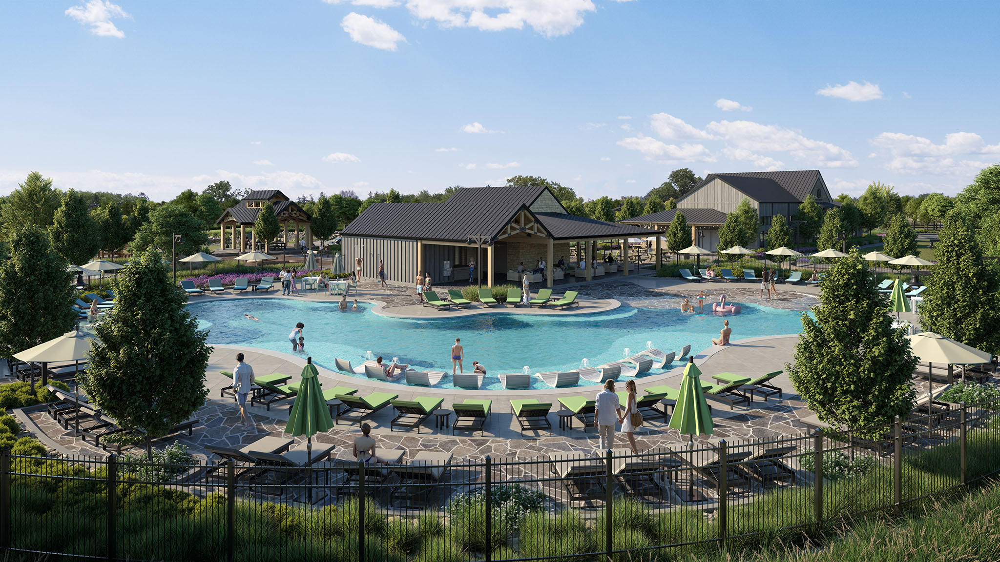 432 Brandywine Road Hutto, TX 78634 - Photo 8 of 12 Community pool featuring a patio area