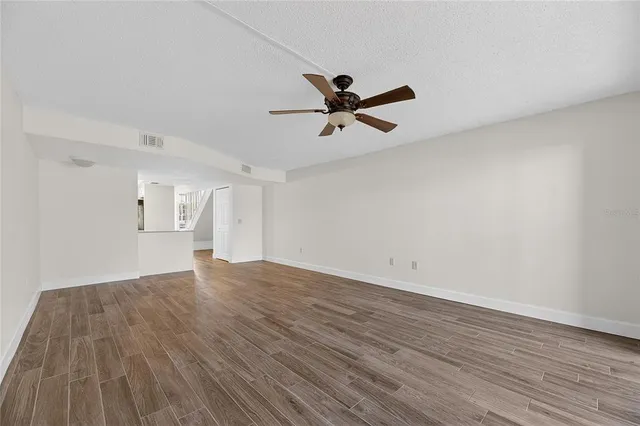 a view of a room with window