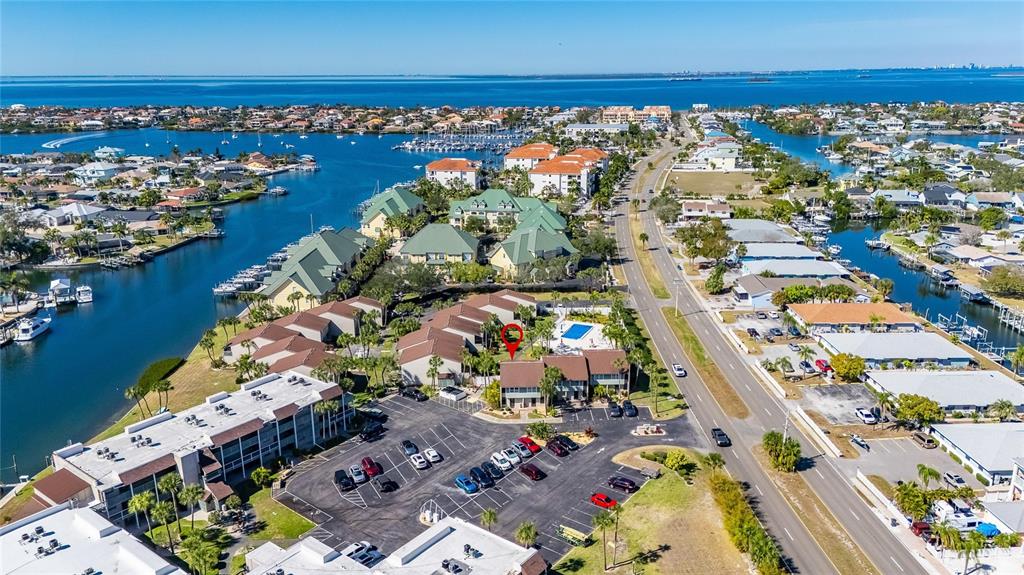 1028 Apollo Beach Boulevard, Unit 23 Apollo Beach, FL 33572 - Photo 80 of 86 an aerial view of residential houses with outdoor space