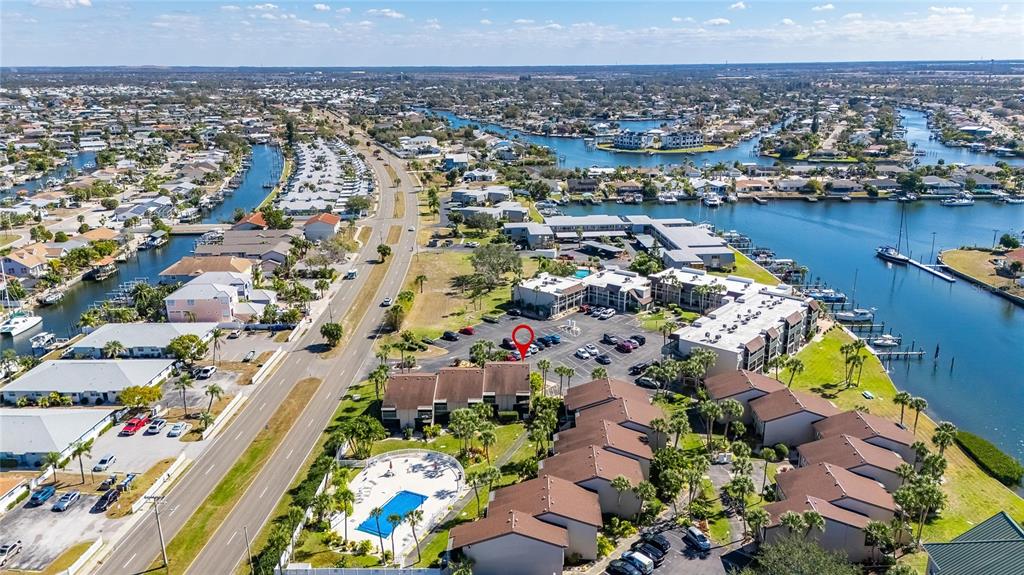 1028 Apollo Beach Boulevard, Unit 23 Apollo Beach, FL 33572 - Photo 82 of 86 an aerial view of a city