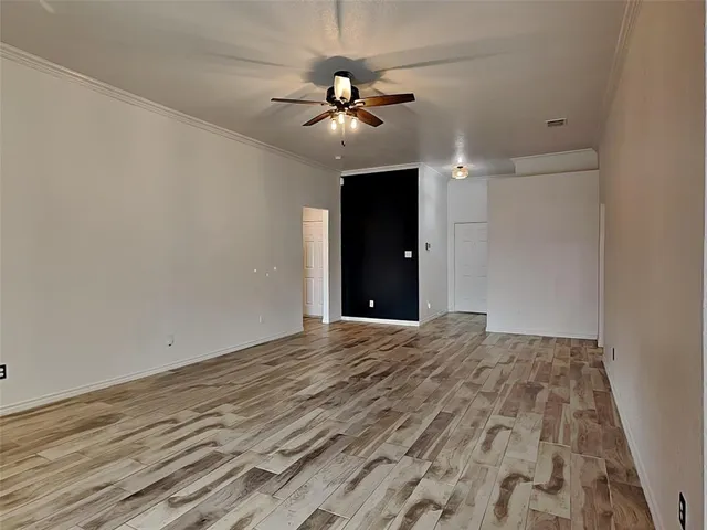 wooden floor in an empty room