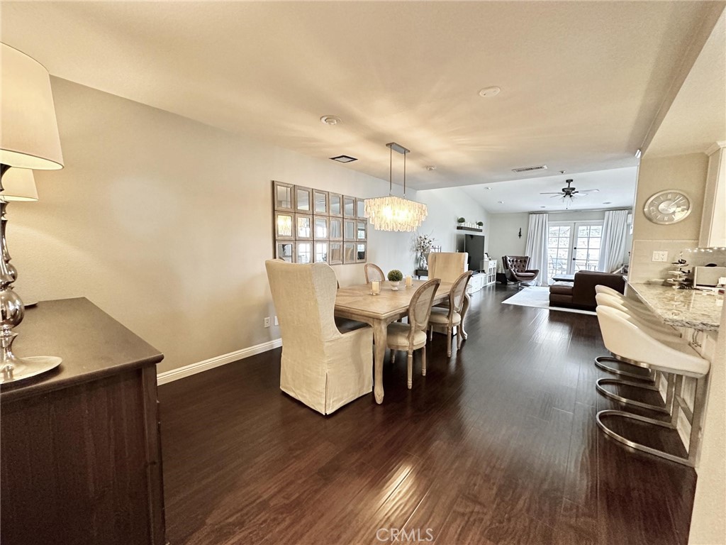 2138 Clear Springs Road Brea, CA 92821 - Photo 3 of 10 a view of a dining room with furniture and wooden floor