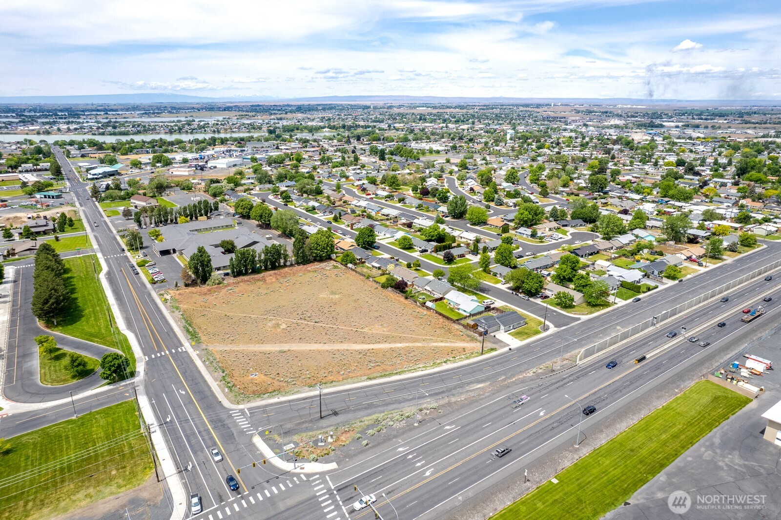 0 Nelson Moses Lake Moses Lake, WA 98837 - Photo 12 of 24 an aerial view of residential houses with outdoor space