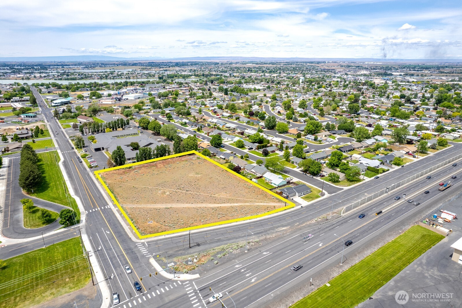 0 Nelson Moses Lake Moses Lake, WA 98837 - Photo 16 of 24 an aerial view of residential houses with outdoor space
