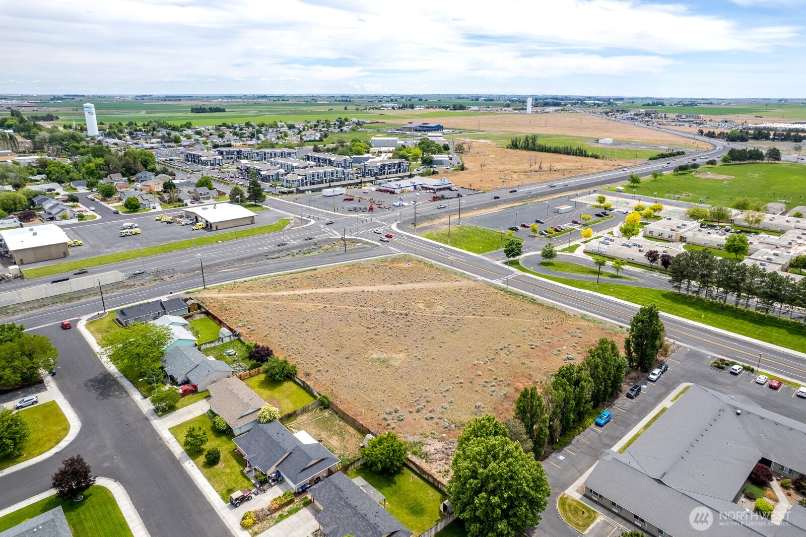 0 Nelson Moses Lake Moses Lake, WA 98837 - Photo 7 of 24 an aerial view of a city