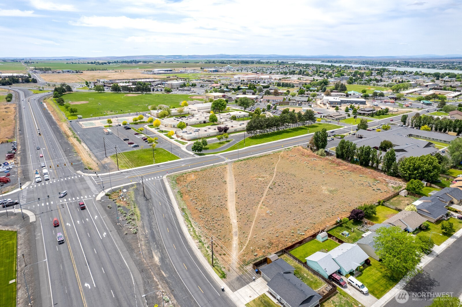0 Nelson Moses Lake Moses Lake, WA 98837 - Photo 10 of 24 an aerial view of a city