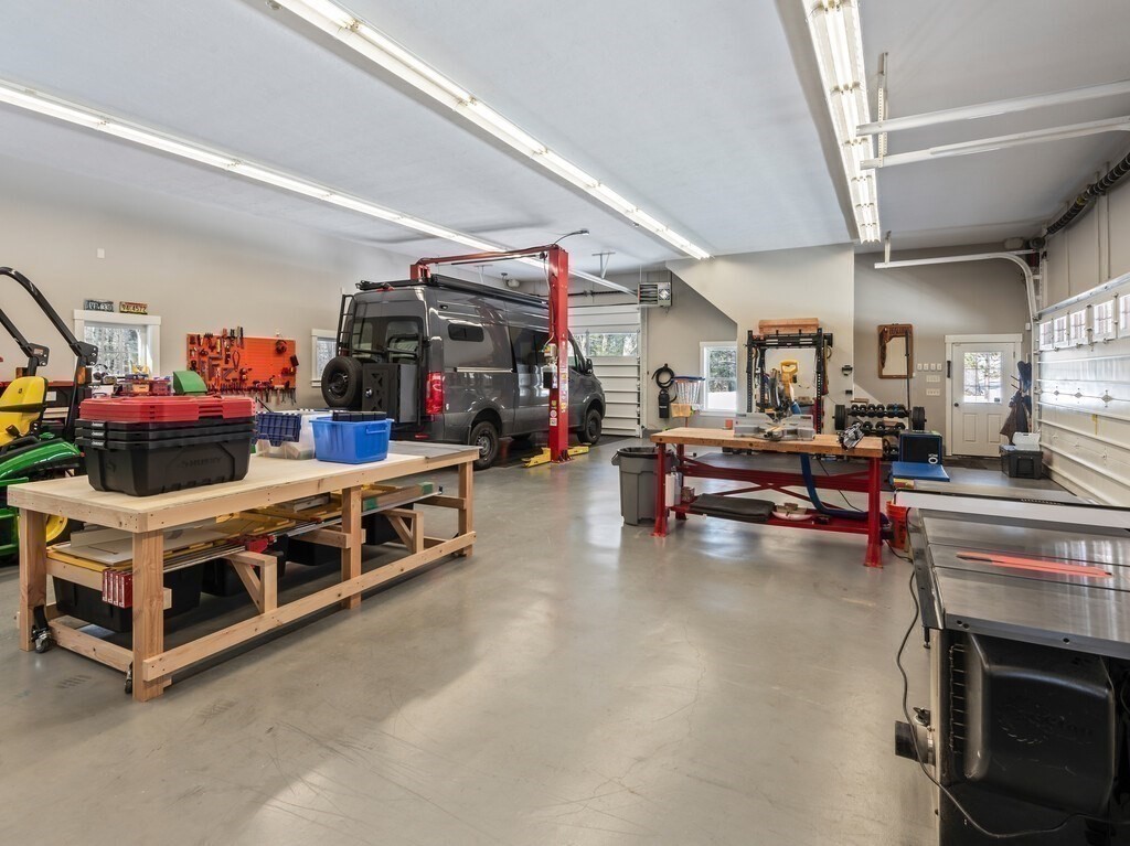 49 Greene Road Princeton, MA 01541 - Photo 38 of 42 a view of a garage with furniture