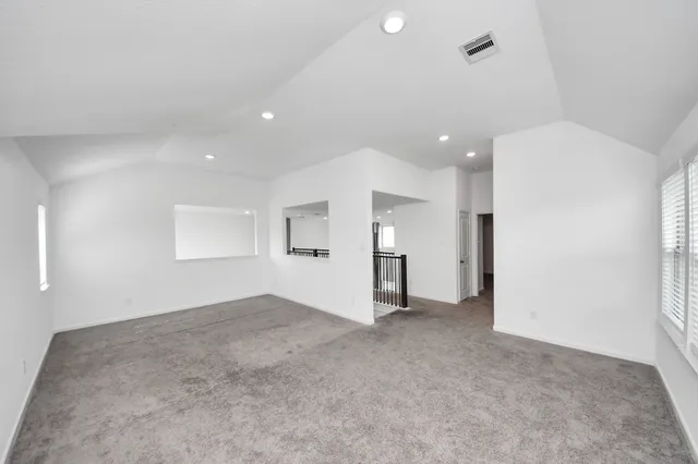 a view of empty room