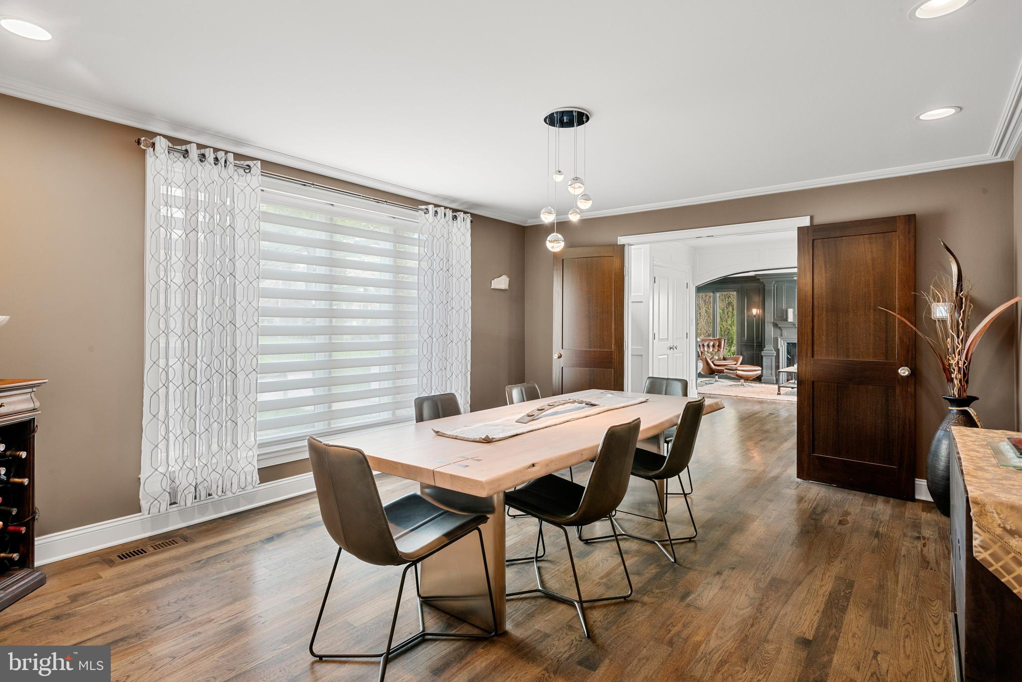 238 Ravenscliff Road Wayne, PA 19087 - Photo 33 of 74 a view of a dining room with furniture and wooden floor