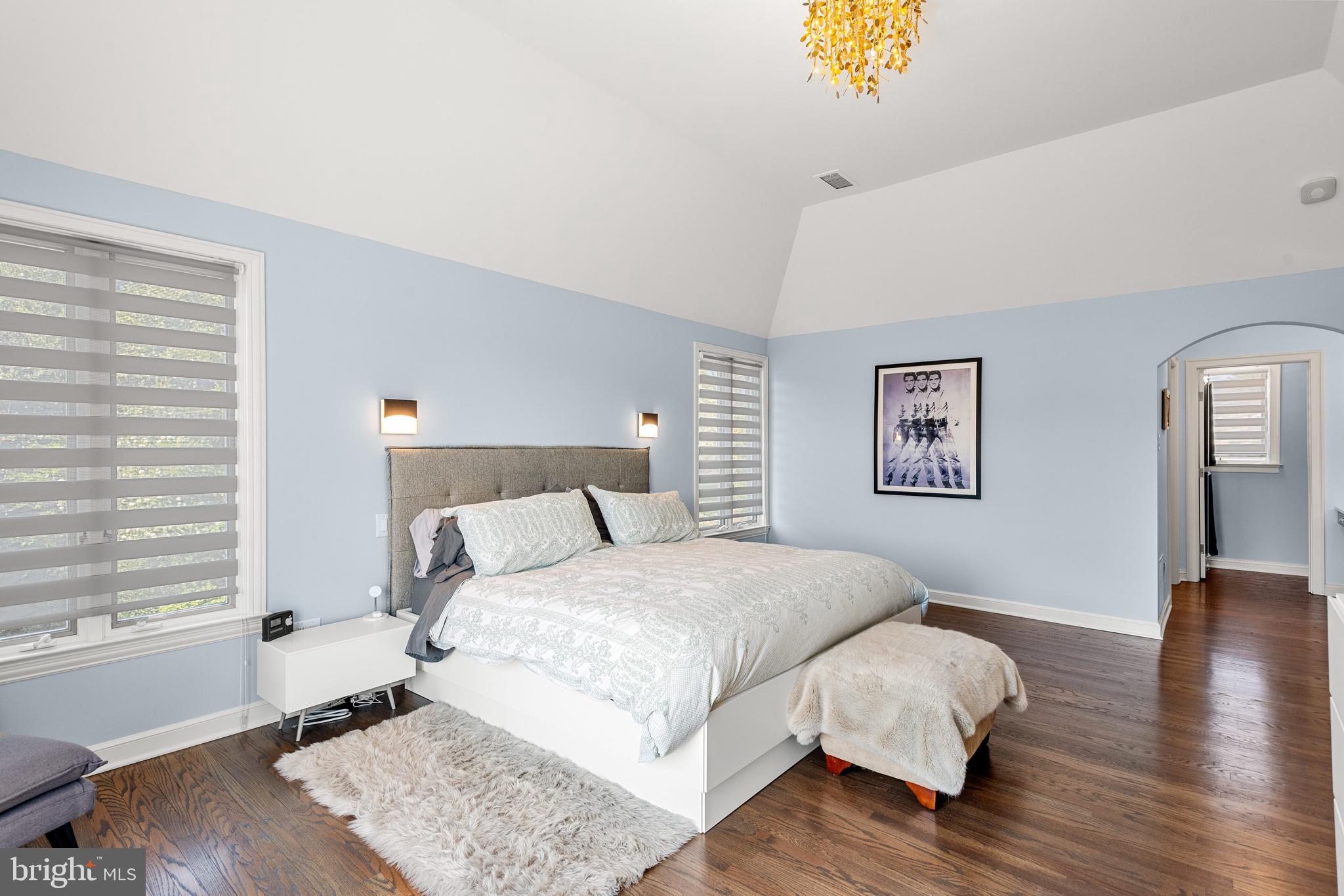 238 Ravenscliff Road Wayne, PA 19087 - Photo 40 of 74 a bedroom with a large bed and a window