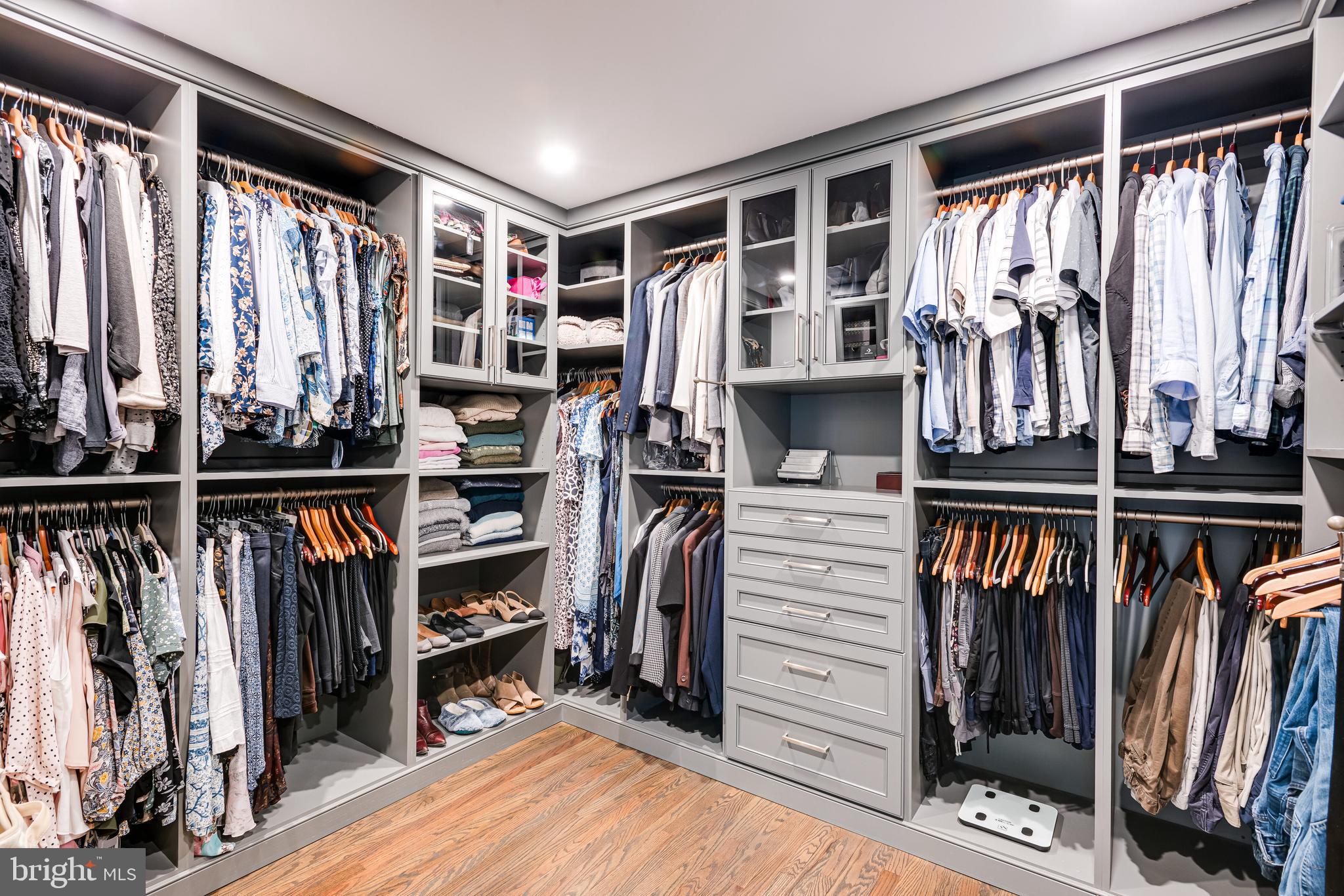 238 Ravenscliff Road Wayne, PA 19087 - Photo 41 of 74 a view of walk in closet with clothes and shoes