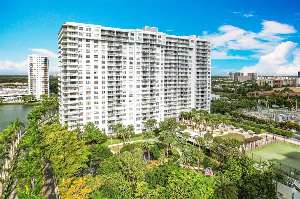 2801 Northeast 183rd Street, Unit 1504W Aventura, FL 33160 - Photo 48 of 57 a view of a city with tall buildings