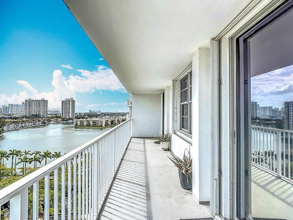 2801 Northeast 183rd Street, Unit 1504W Aventura, FL 33160 - Photo 57 of 57 a view of balcony and city view