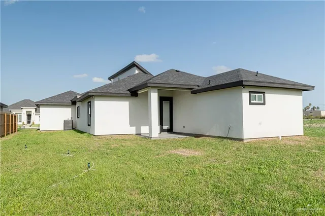 a house with a outdoor space